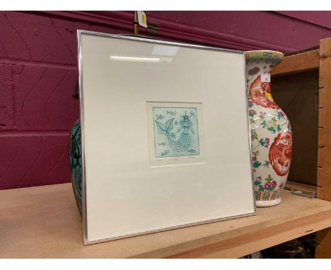 Lizzi Stevens signed limited edition no. 2 of 95, print of a Mermaid