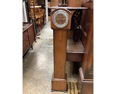 Art Deco Grandmother clock with chiming movement