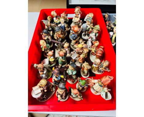 A collection of forty six Hummel figures