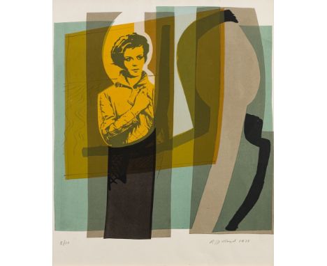 *Reginald James Lloyd [British, 1926-2020]untitledsigned and dated R. J. Lloyd 1970 lower right corneredition number 8/10scre