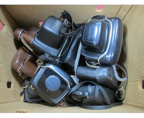 35mm Film Cameras, including Yashica Minister III, Korvette, Beirette K, Halina, Pagemaker.