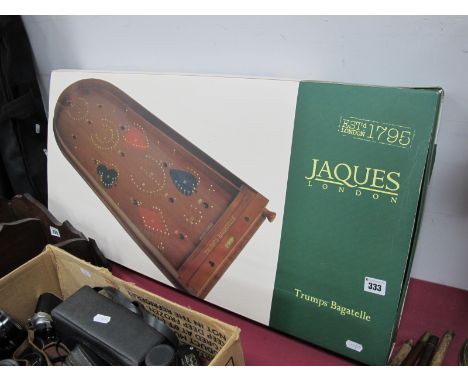 A Modern John Jacques &amp; Son Ltd Trumps Bagatelle, appear unused, boxed.