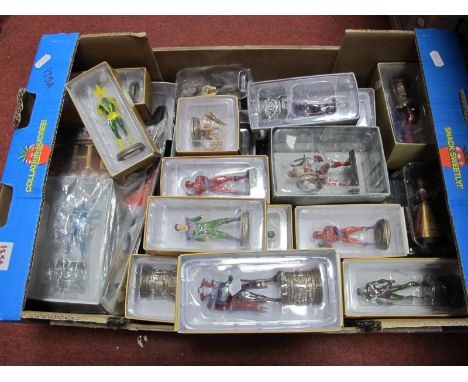 Approximately Thirty Marvel Comics, Doctor Who, Games of Thrones Character Figures, mostly from The Marvel 'Pieceworks' Chess