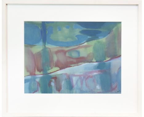 * BET LOW RSW ARSA RGI DLITT (SCOTTISH 1924 - 2007), UNTITLED gouache, signed in pencil 37cm x 49cm Mounted, framed and under