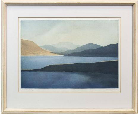 * TOM MACKENZIE (SCOTTISH 1947 - 2018), BRAES, ISLE OF SKYE etching, signed, titled and numbered 69/75 40cm x 58cm Mounted, f
