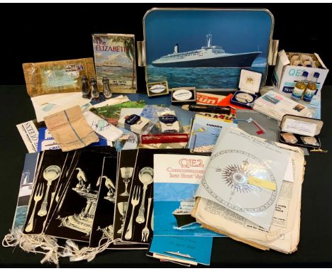 Maritime Interest - An Extensive Cunard White star line archive for RMS Queen Mary, RMS Queen Elizabeth I &amp; RMS Queen Eli