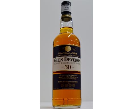 THE GLEN DEVERON 30 YEARS OLD HIGHLAND SINGLE MALT SCOTCH WHISKY - 70CL, 40% VOL     