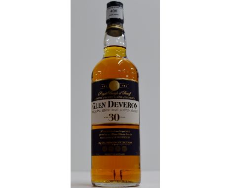 THE GLEN DEVERON 30 YEARS OLD HIGHLAND SINGLE MALT SCOTCH WHISKY - 70CL, 40% VOL     