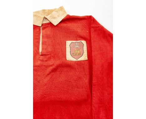 PHIL BENNETT | LLANELLI
Rugby Union jersey No. 10 believed to have been worn by the great Phil Bennett (1948-2022), stitched 