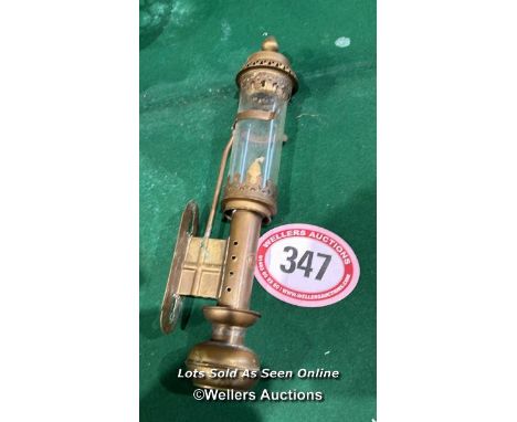 A GNR railway lamp, 37cm (h) / Please bring equipment and labour to assist with removal of all lots. All lots are located at 