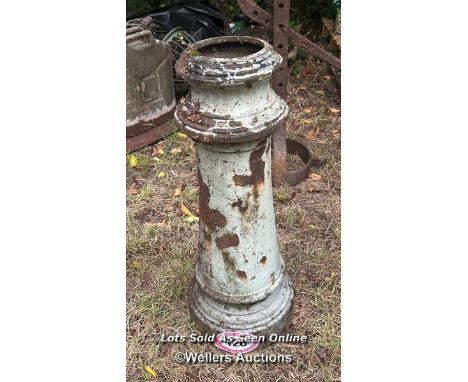 Cast iron bollard, 68cm (h) / Please bring equipment and labour to assist with removal of all lots. All lots are located at S