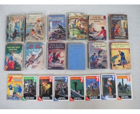 ENID BLYTON COLLECTION OF HARDBACKS IN DUSTJACKETS to include 'The Valley of Adventure' 1953, 'The Sea of Adventure' 1952, 'T