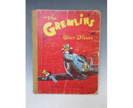 "THE GREMLINS" BOOK From The Walt Disney Production, A Royal Air Force Story by Flight Lieutenant Roald Dahl, published by Co