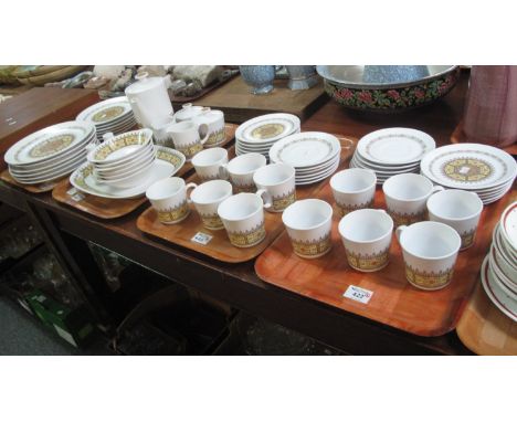 Four trays of Noritake 'Progression china, Japan provencial', tea and dinnerware items, various. (4)(B.P. 24% incl. VAT) 