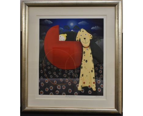 Mackenzie Thorpe, by and afterMy Best Friend Everlimited edition, 231/395, signed in pencil, silkscreen print, 82cm x 68.5cm,
