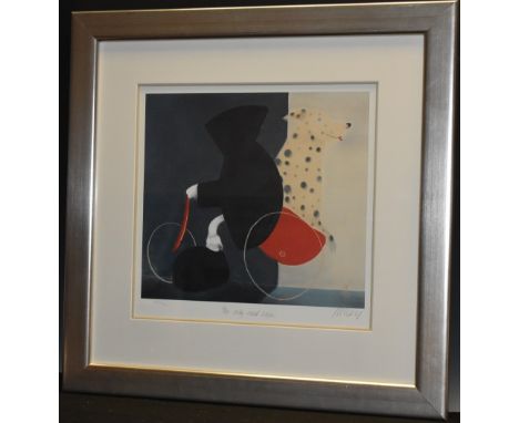 Mackenzie Thorpe, by and afterYou Only Need Lovelimited edition, 70/85, signed in pencil, silkscreen, 40cm x 42cm, framed