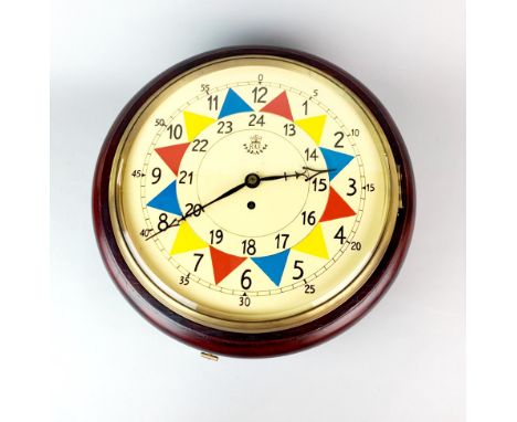 A reproduction RAF wall clock, Dia. 39cm.