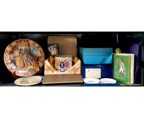 A group of Royal Worcester, Paragon and other porcelain items, mostly boxed.
