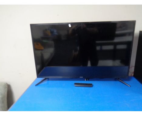 A Hitachi 50" LCD TV, no remote 