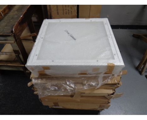 A quantity of electrical ceiling light systems. 