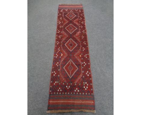 A Meshwani runner 232 cm x 60 cm 