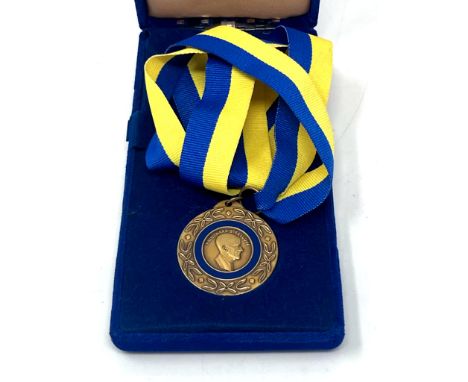 A Rotary Foundational medallion on ribbon 