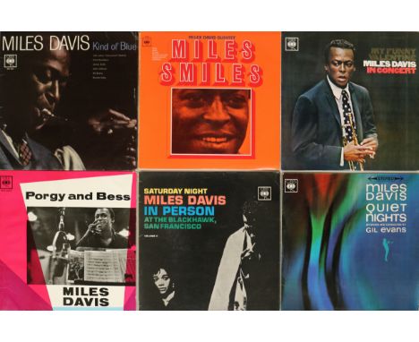 MILES DAVIS - (UK) CBS '33' LPs. Staying in concert with Miles Davis introducing this excellent selection of CBS '33' label L