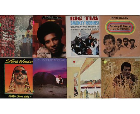 MOTOWN & RELATED ARTISTS/70s SOUL LPs. Another smokin' collection of LPs - 87 included here. Artists/titles include Marvin Ga
