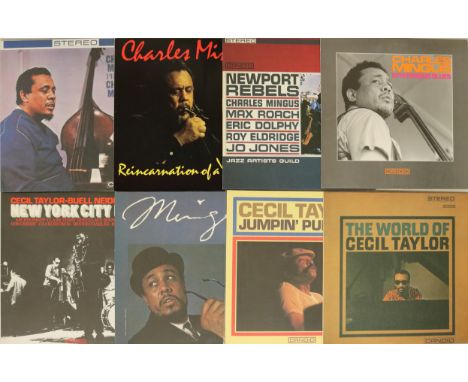 CANDID RECORDS - AMERICAN JAZZ CLASSICS/GERMAN REISSUE LPs. Expert selection of 20 x classic LPs on the high quality US and G