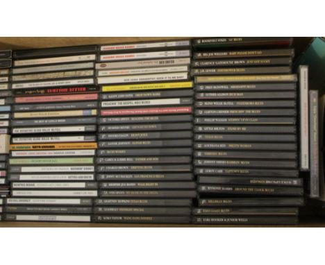 BLUES/R&B - CDs. Hot, electrifying and simply put, superb collection of over 100 x CD albums (including a few doubles/box set