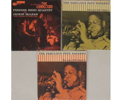 FREDDIE RED WITH JACKIE MCLEAN/FATS NAVARRO - BLUE NOTE LPs. Ace trio of early pressing (US) Blue Note LPs. Titles are Freddi