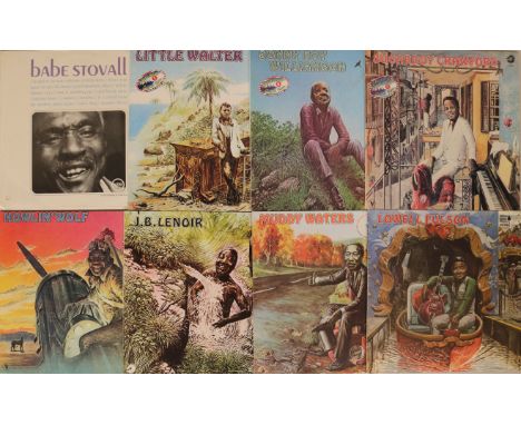 BLUES/R&B LPs. Letting the good times roll with this cracking collection of 42 x LPs. Largely 70s/80s issues/comps, artists/t