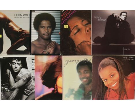 SOUL/FUNK LPs - 70s/80s. Smart collection of around 90 x classic LPs. Artists/titles include Leon Ware - Musical Massage (US 