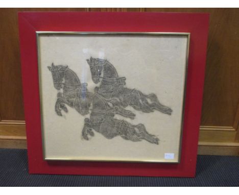 Graham Clark, The Reconciliation of the Fierce Wolf, and two other various pictures (3)  