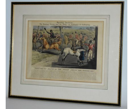 Henry Thomas Alken (1785 - 1851), by, Sporting Anecdotes: The Hunting Sweep and the Duke, or Gallantry &amp; Galloping, a Ske