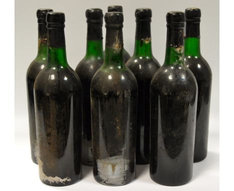 Eight bottles of Smith Woodhouse 1970 vintage Port, 75cl