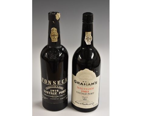 Port - Fonseca Guimaraens 1976 Vintage Port, Bottled in 1978, 75cl, 21%, labels fairly good, level at shoulder; W. &amp; J. G