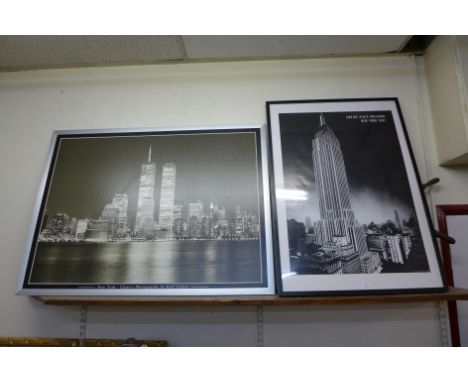 Two large New York photographic prints