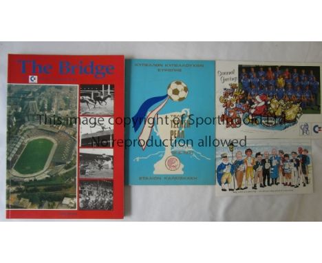 CHELSEA MISCELLANY   Programme Chelsea v Real Madrid ECWC Final 1971 (centre pages reproduced) plus Colin Benson's Book "The 