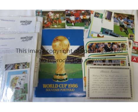 FOOTBALL POSTAGE STAMPS / FDC'S       Hundreds of postage stamps issued by Westminster The World Cup Masterfile which are pos