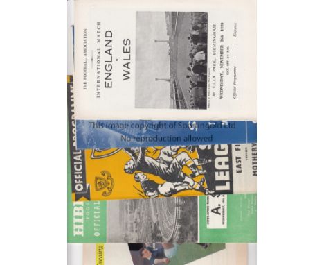 FOOTBALL PROGRAMME MISCELLANY      Five "Big Match" programmes: 1954 League Cup Semi-Final, East Fife v Motherwell 9/10/1954,