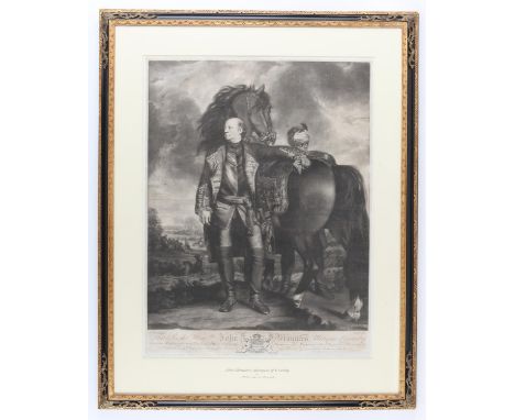 Mezzotints after Sir Joshua Reynolds RA (British, 1723-1792), to include: James Watson (1740-1790), 'John Manners, Marquis of