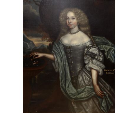 AMENDED DESCRIPTION AND ESTIMATE Manner of L. Schunemann (act.c.1651-1681), portrait of the Countess of Rothes. Oil on canvas