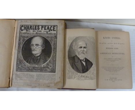 Charles Peace or the Adventures of a Notorious Burglar.&nbsp;Bound "Penny Dreadful" originally in 100 parts. Some leaves lack
