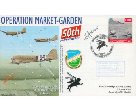 Operation Market Garden Signed F J Beer Arnhem Spearhead Sept 1944 5th Battalion D C U Arnhem Spearhead operation Market Gard