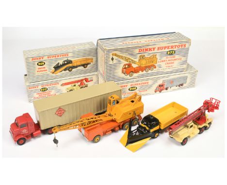 Dinky Group of Commercial Vehicles - Including (1) 948 Tractor Trailer "McLean" with grey plastic trailer; (2) 958 Guy Warrio