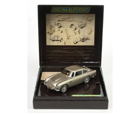 Scalextric C3091A "James Bond" Aston Martin DB5 - "Goldfinger" - Mint in Near Mint presentation box.