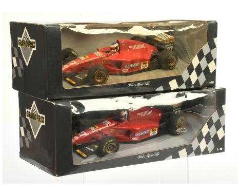 Pauls Model Art (MInichamps) 1/18th scale Grand Prix Series pair (1) 180940027 Ferrari 412 T1 - J. Alesi (2)180941027 Similar