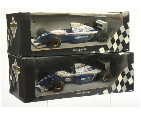 Pauls Model Art (MInichamps) 1/18th scale Grand Prix Series pair (1) 180941002 Williams Renault FW15 - A. Senna (2)180940001 