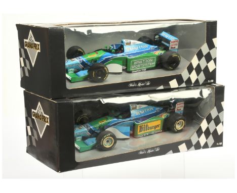 Pauls Model Art (MInichamps) 1/18th scale Grand Prix Series pair (1) 180940206 Benetton Ford B194 - J. Verstappen (2)18094030